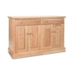 New England Shaker Buffet -HomeNest Store New England Shaker Buffet 48 Inch Natural Maple sl68za