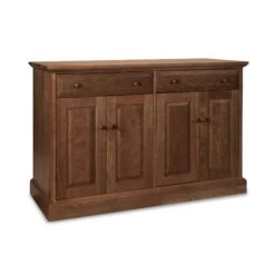 New England Shaker Buffet -HomeNest Store New England Shaker Buffet 48 Inch Natural Walnut c7xvd3