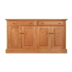 New England Shaker Buffet -HomeNest Store New England Shaker Buffet 60 Inch Natural Cherry