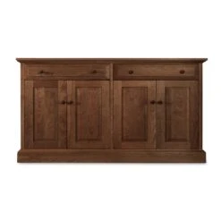 New England Shaker Buffet -HomeNest Store New England Shaker Buffet 60 Inch Natural Walnut tu0fuz