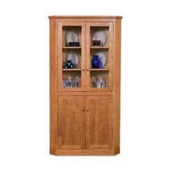 New England Shaker Corner Cabinet