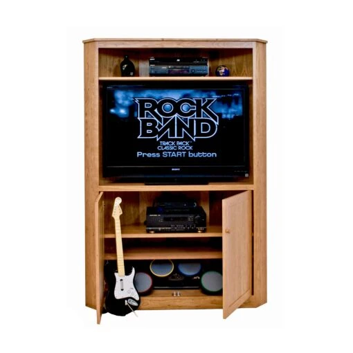 New England Shaker Corner Entertainment Center - Image 2