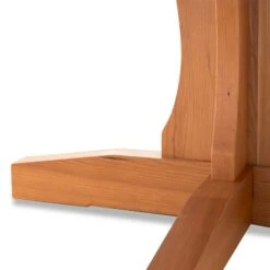 New Traditions Round Pedestal Table -HomeNest Store New Traditions Round Solid Top Pedestal Table 3