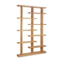 New York Contemporary Bookcase -HomeNest Store New York Contemporary Bookcase Natural Oak 7c06450d 0c6e 4191 b06d 2714a768594e
