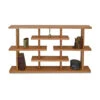 New York Contemporary Step Bookcase -HomeNest Store New York Contemporary Low Step Bookcase