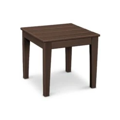 POLYWOOD Newport 18" End Table -HomeNest Store Newport 18 Inch End Table CT18MA Mahogany
