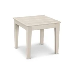 POLYWOOD Newport 18" End Table -HomeNest Store Newport 18 Inch End Table CT18SA Sand
