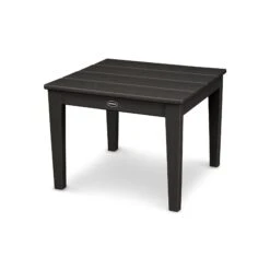 POLYWOOD Newport 22" End Table -HomeNest Store Newport 22 Inch End Table CT22BL Black
