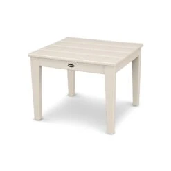 POLYWOOD Newport 22" End Table -HomeNest Store Newport 22 Inch End Table CT22SA Sand