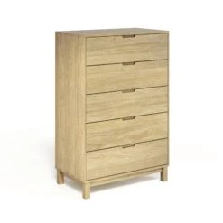 Oslo 5-Drawer Wide Chest