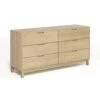 Oslo 6-Drawer Dresser -HomeNest Store Oslo 6 Drawer Dresser