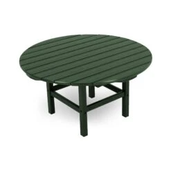 POLYWOOD Outdoor 38" Conversation Table -HomeNest Store Outdoor 38 Inch Conversation Table RCT38GR Green
