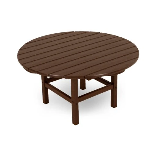 POLYWOOD Outdoor 38" Conversation Table - Image 5