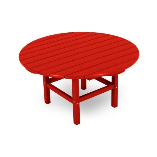 POLYWOOD Outdoor 38" Conversation Table - Image 10
