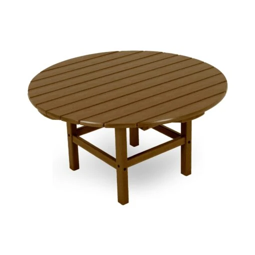 POLYWOOD Outdoor 38" Conversation Table - Image 4