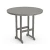 POLYWOOD Outdoor 48" Round Bar Table -HomeNest Store Outdoor 48 Inch Round Bar Table