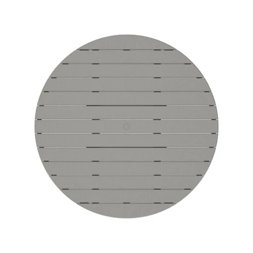 POLYWOOD Outdoor 48" Round Bar Table - Image 2