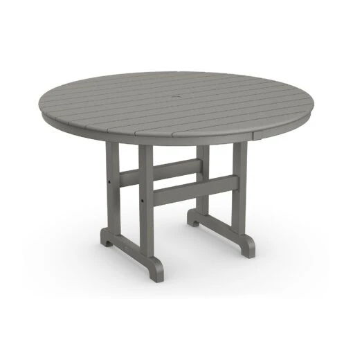 POLYWOOD Outdoor 48" Round Dining Table