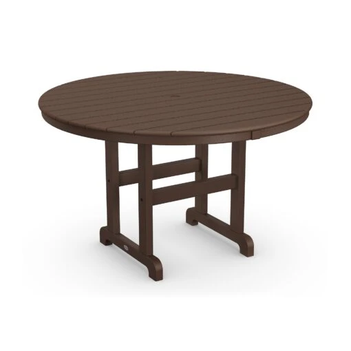 POLYWOOD Outdoor 48" Round Dining Table - Image 6