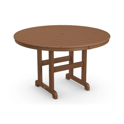 POLYWOOD Outdoor 48" Round Dining Table - Image 5