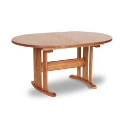Oval Trestle Extension Table #1
