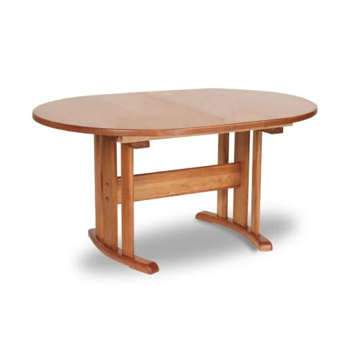 Oval Trestle Extension Table #1