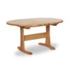 Oval Trestle Extension Table #2 -HomeNest Store Oval Trestle Extension Dining Table 2