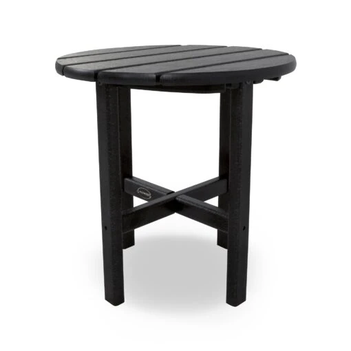 POLYWOOD 18" Round Side Table - Image 2