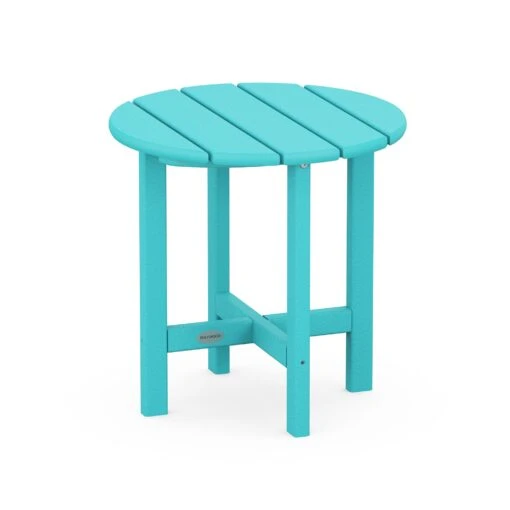 POLYWOOD 18" Round Side Table - Image 9