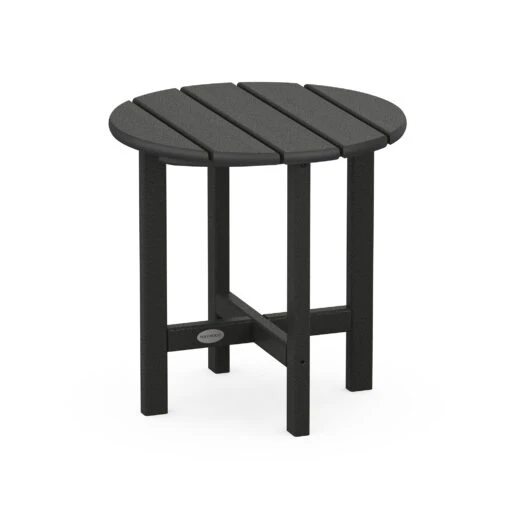 POLYWOOD 18" Round Side Table - Image 3
