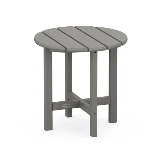 POLYWOOD 18" Round Side Table - Image 4
