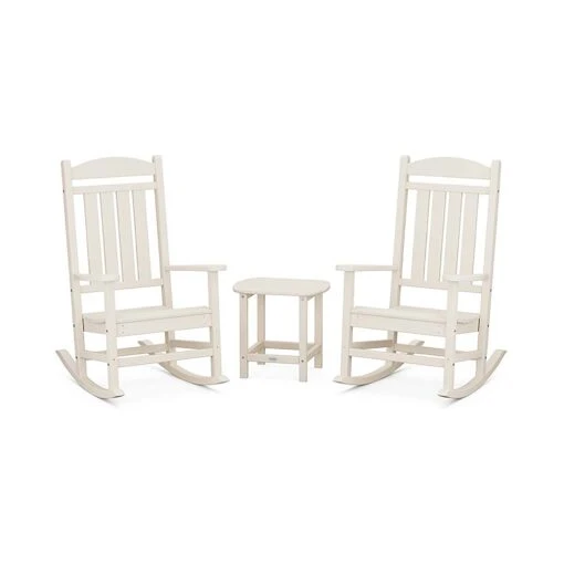 POLYWOOD Presidential Outdoor Rocking Chair 3-Piece Set - Image 6