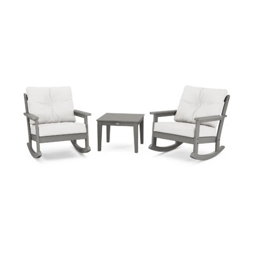 POLYWOOD Vineyard 3-Piece Deep Seating Rocker Set - Image 3