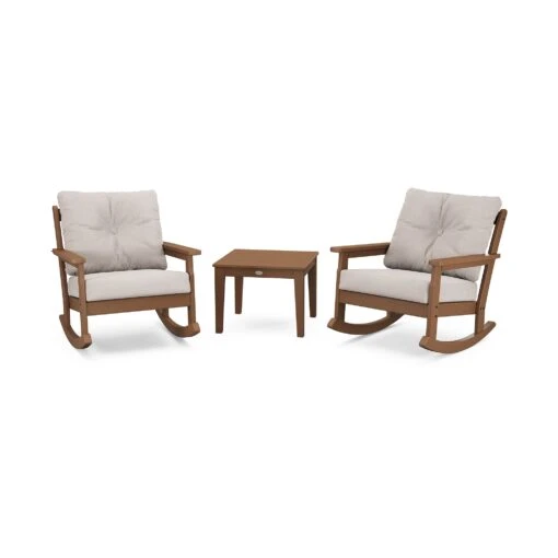 POLYWOOD Vineyard 3-Piece Deep Seating Rocker Set - Image 4