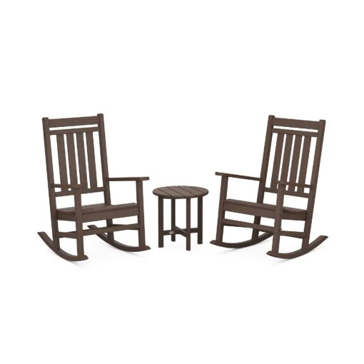 POLYWOOD Estate 3-Piece Rocking Chair Set - Image 5