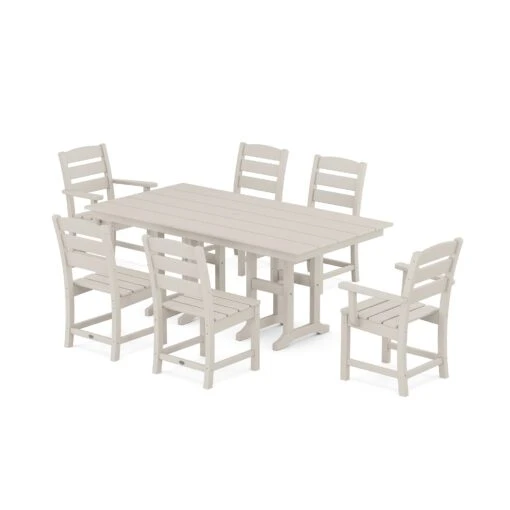 POLYWOOD Lakeside 7-Piece Farmhouse Dining Set - Image 6
