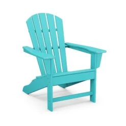 POLYWOOD Palm Coast Adirondack Chair -HomeNest Store Palm Coast Adirondack Chair HNA10AR Aruba