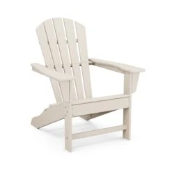 POLYWOOD Palm Coast Adirondack Chair -HomeNest Store Palm Coast Adirondack Chair HNA10SA Sand