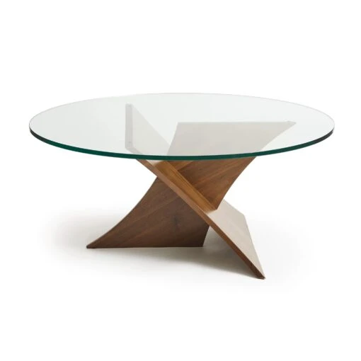 Planes Round Glass Top Coffee Table - Image 2