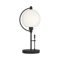 Pluto Table Lamp -HomeNest Store Pluto Table Lamp Black Opal