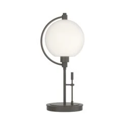 Pluto Table Lamp -HomeNest Store Pluto Table Lamp Dark Smoke Opal