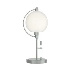 Pluto Table Lamp -HomeNest Store Pluto Table Lamp Vintage Platinum Opal