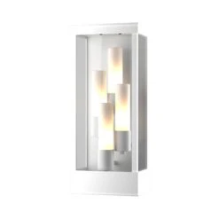Portico Large Outdoor Sconce -HomeNest Store Portico Large Outdoor Sconce White