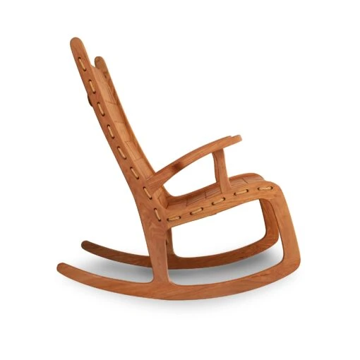 Quilted Vermont Cherry Rocking Chair - Image 3