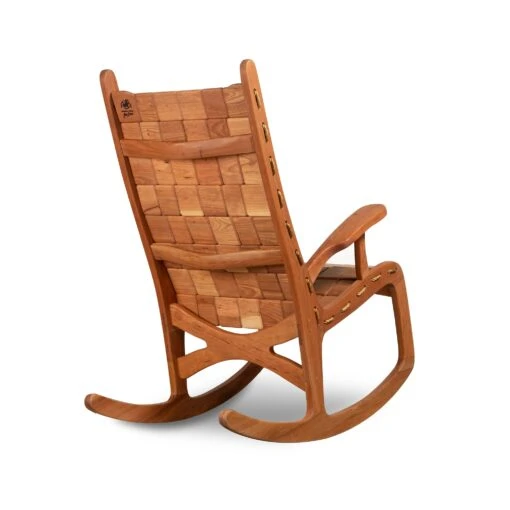 Quilted Vermont Cherry Rocking Chair - Image 4