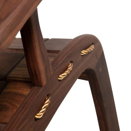 Quilted Vermont Walnut Rocking Chair - Image 10