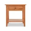 Renfrew Shaker 1-Drawer Open Shelf Nightstand -HomeNest Store Renfrew 1 Drawer Open Shelf Nighstand