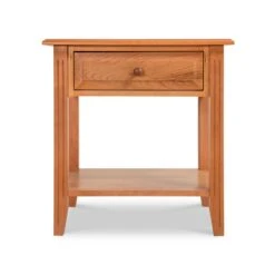 Renfrew Shaker 1-Drawer Open Shelf Nightstand