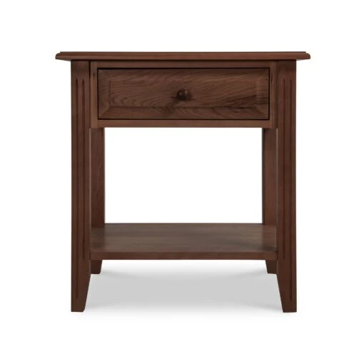Renfrew Shaker 1-Drawer Open Shelf Nightstand - Image 7