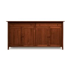 Sarah 2-Drawer, 4-Door Buffet -HomeNest Store Sarah Cherry 2 Drawer 4 Door Buffet Cognac Cherry